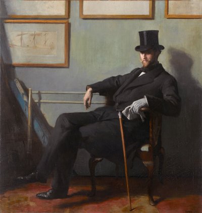 Portrait of Herbert Barnard John Everett by William Orpen